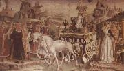Francesco del Cossa The Triumph of Minerva March,From the Room of the Months Germany oil painting artist